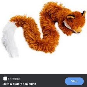 💥ISO💥 DO NOT BUY💥BOA FOX PLUSH💥